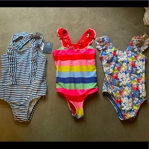 GAP 4T Swim Bundle. Blue & White NWT. Other 2 EUC!